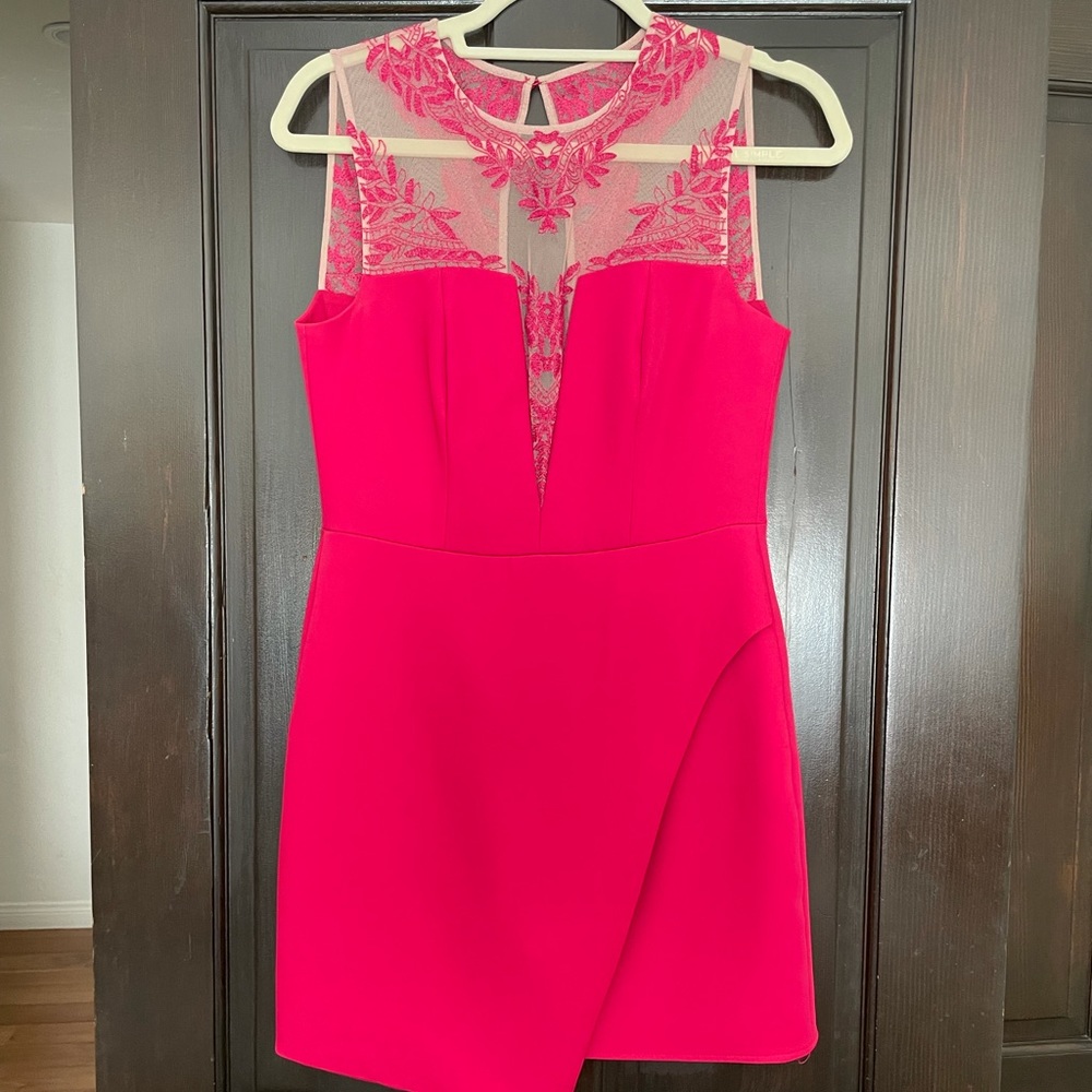 BCBG Pink Formal Dress